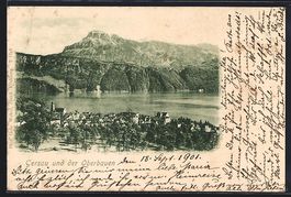 Gersau, Gesamtansicht gegen den Oberbaue