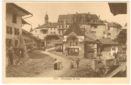 AK Gruyères la rue