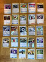 Lotto 24 Carte Pokémon Trainer (Strumenti, Aiuto, Energie Sp