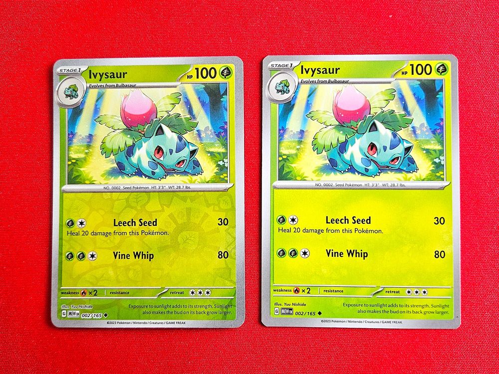 Ivysaur Reverse Holo Pokemon 151 EN (MINT) ab CHF 1 Kaufen auf Ricardo