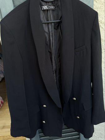 Blazer donna Zara nero