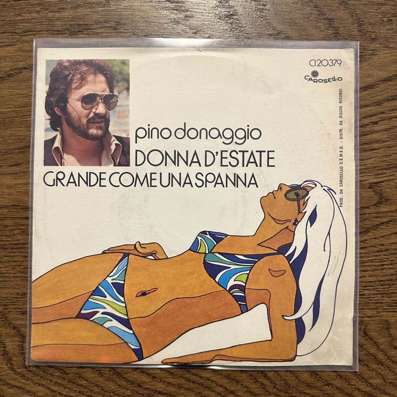Dischi in vinile: Pino Donaggio - Donna d'estate, 7'' – Usato da Viganello venduto da md__2rd2