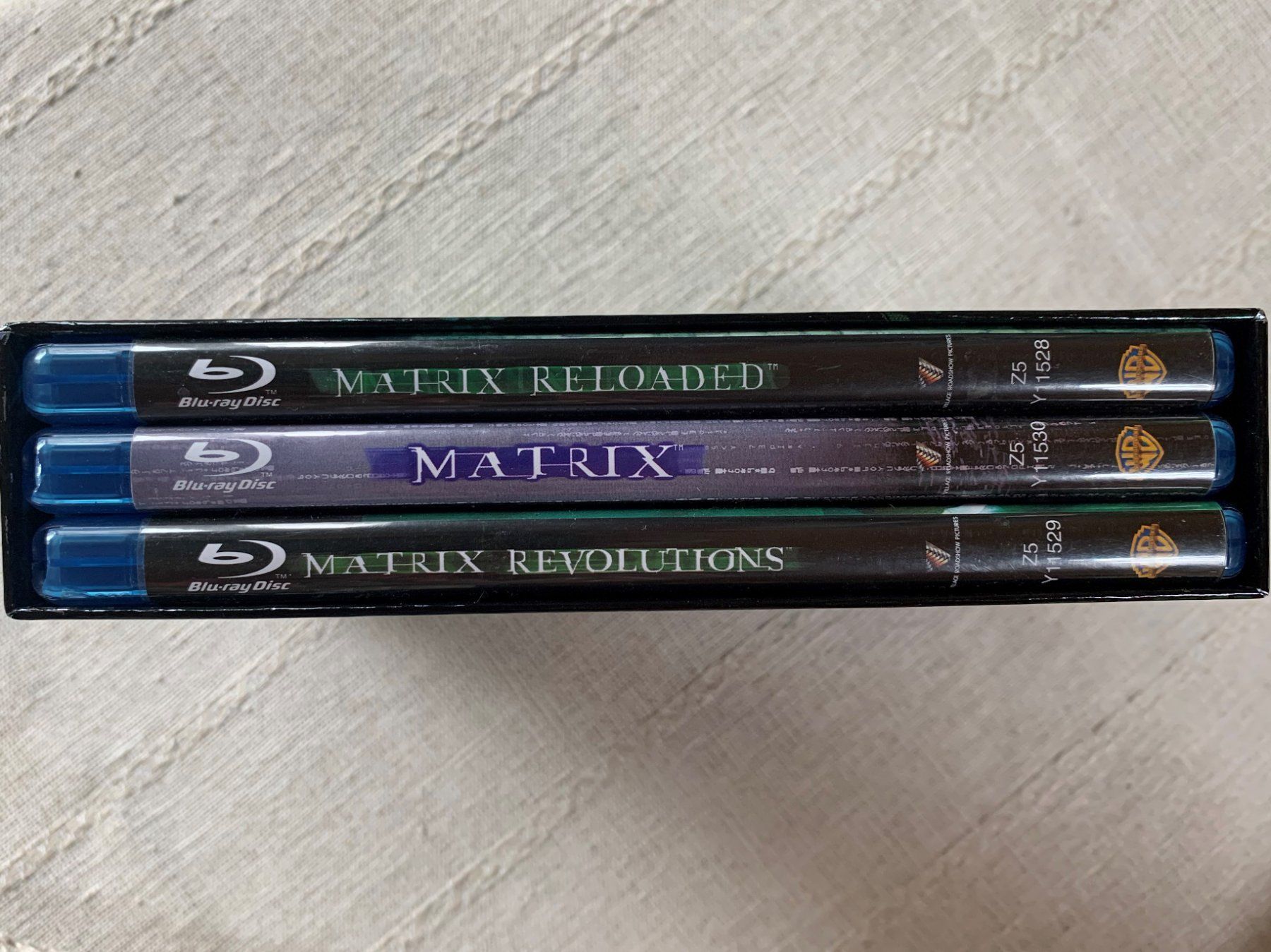 Alle DVDs: Matrix Blu-Ray Box – Gebraucht aus Volketswil von zwitsch33 2