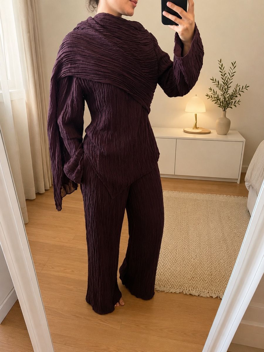 Kleiderpakete: Ensemble burgundy – Neu (gemäss Beschreibung) aus Genève von nou_bq85 1