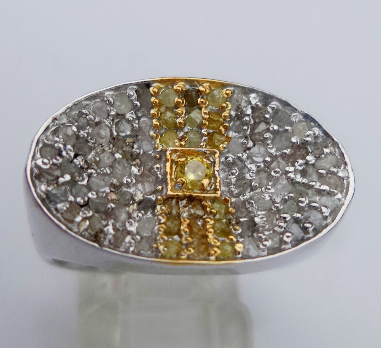 Anelli: Silberring mit Diamanten – Nuovo (secondo la descrizione) da Zürich venduto da Benedikt21 6