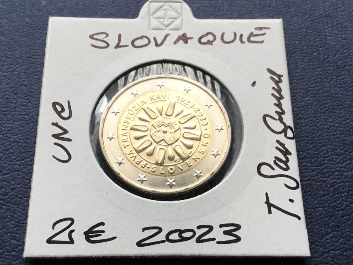 Tutti le monete: 2 Euro Slowakei 2023 – Nuovo (secondo la descrizione) da St. Margrethen SG venduto da alfapeugeot10