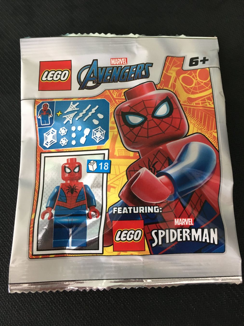 Lego Baukästen: Lego Marvel Avengers Minifigur - 242001 - Spiderman – Neu und originalverpackt aus St.Gallen von Punktchen01