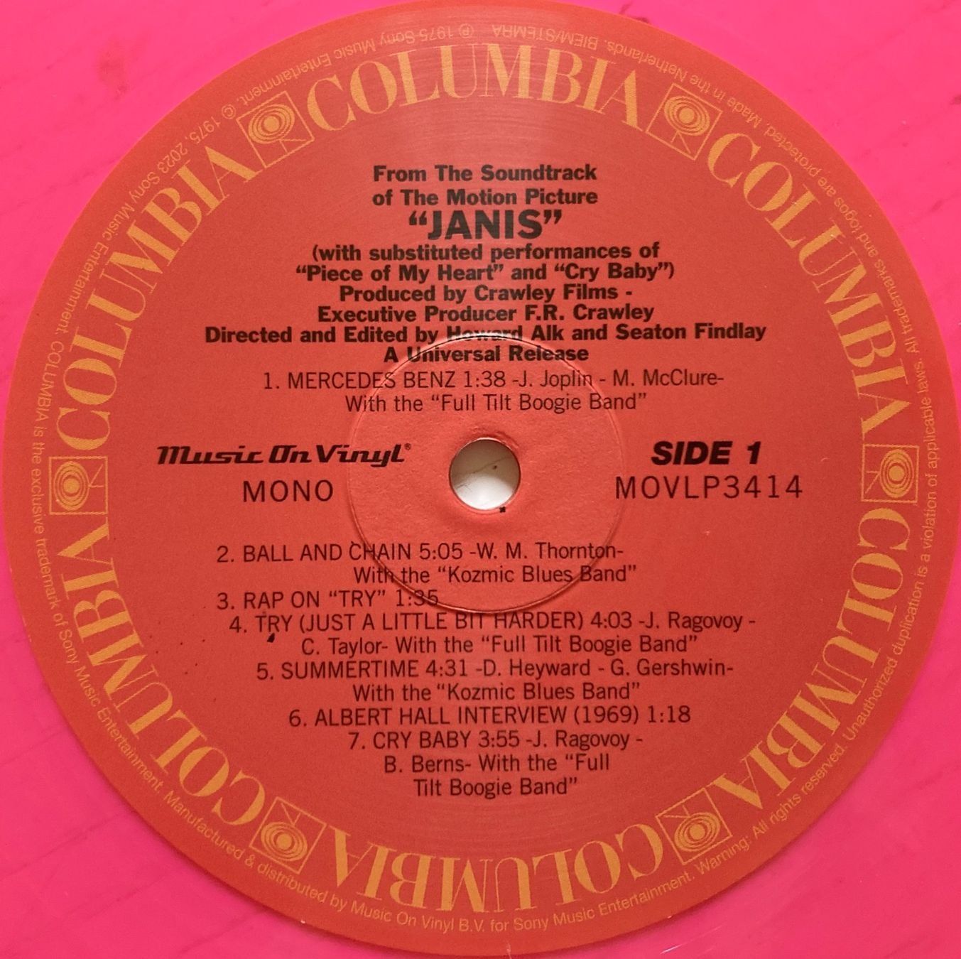 Dischi in vinile: JANIS JOPLIN - JANIS – Nuovo e nell'imballaggio originale da Bottens venduto da hotter-than-hell 4