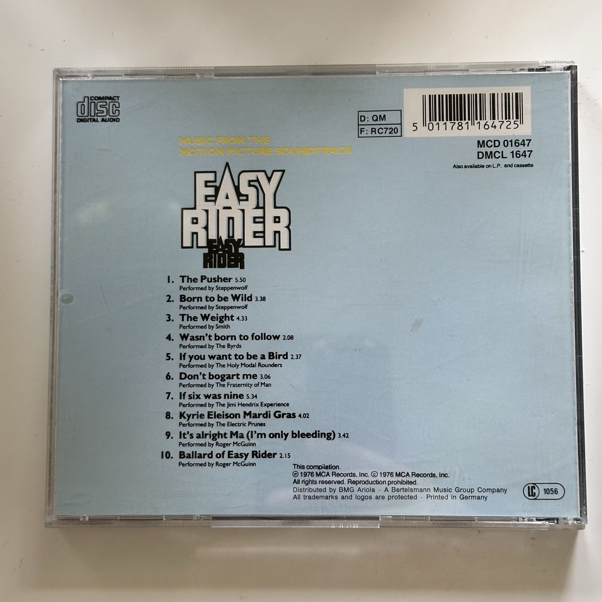 CD: Easy Rider - Soundtrack CD – Usato da Etzwilen venduto da presley3577 1