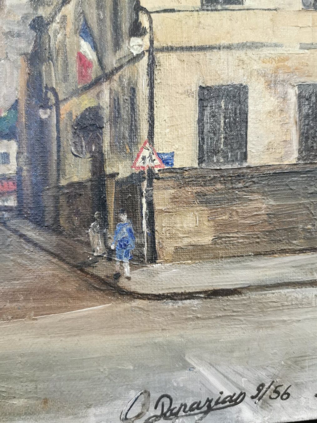 Dipinti: HUILE SUR TOILE SIGNÉE ET DATÉE 9/56 – Usato da Genève venduto da Qanil77 7