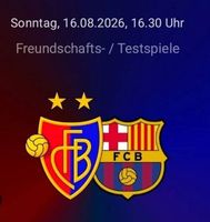 1x Ticket FC Basel - FC Barcelona | 16.08.2026 B3 Parkett