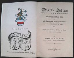 Das alte Zollikon 1899