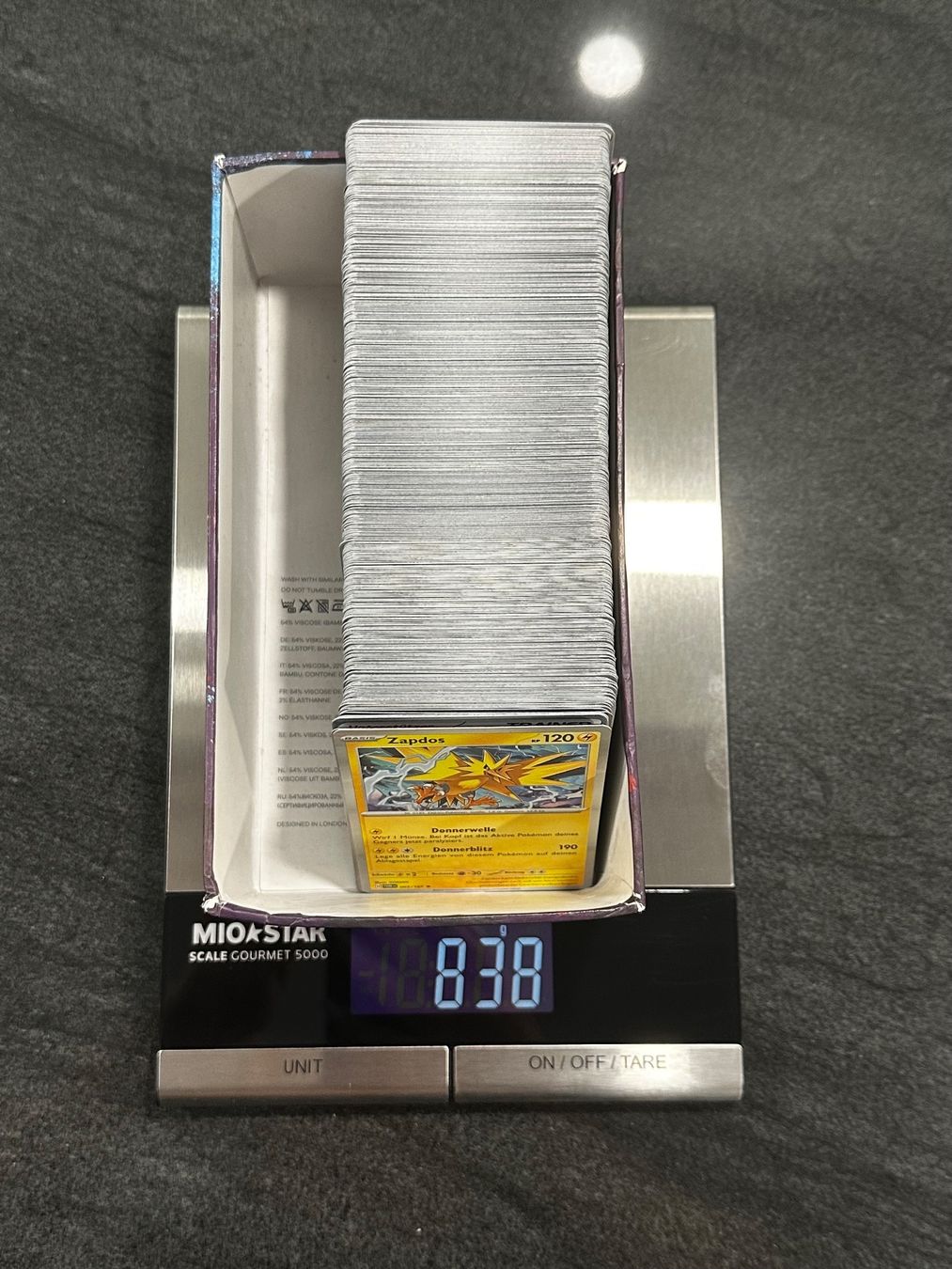 Pokémon Sammelbilder & Trading cards: Pokemon Bulk Deutsch ca. 838g – Neu (gemäss Beschreibung) aus Suhr von fla_h9ys