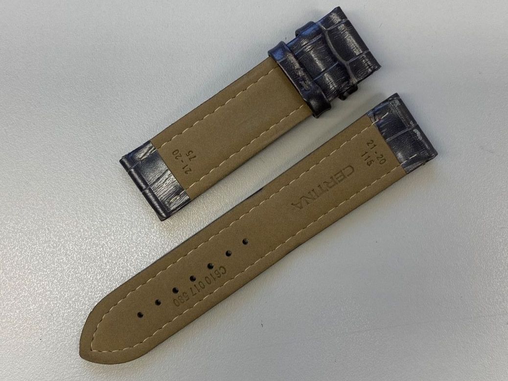 Certina Uhren: CERTINA Uhrenarmband Leder 21 mm – Neu (gemäss Beschreibung) aus St. Gallen von galluswatches 2