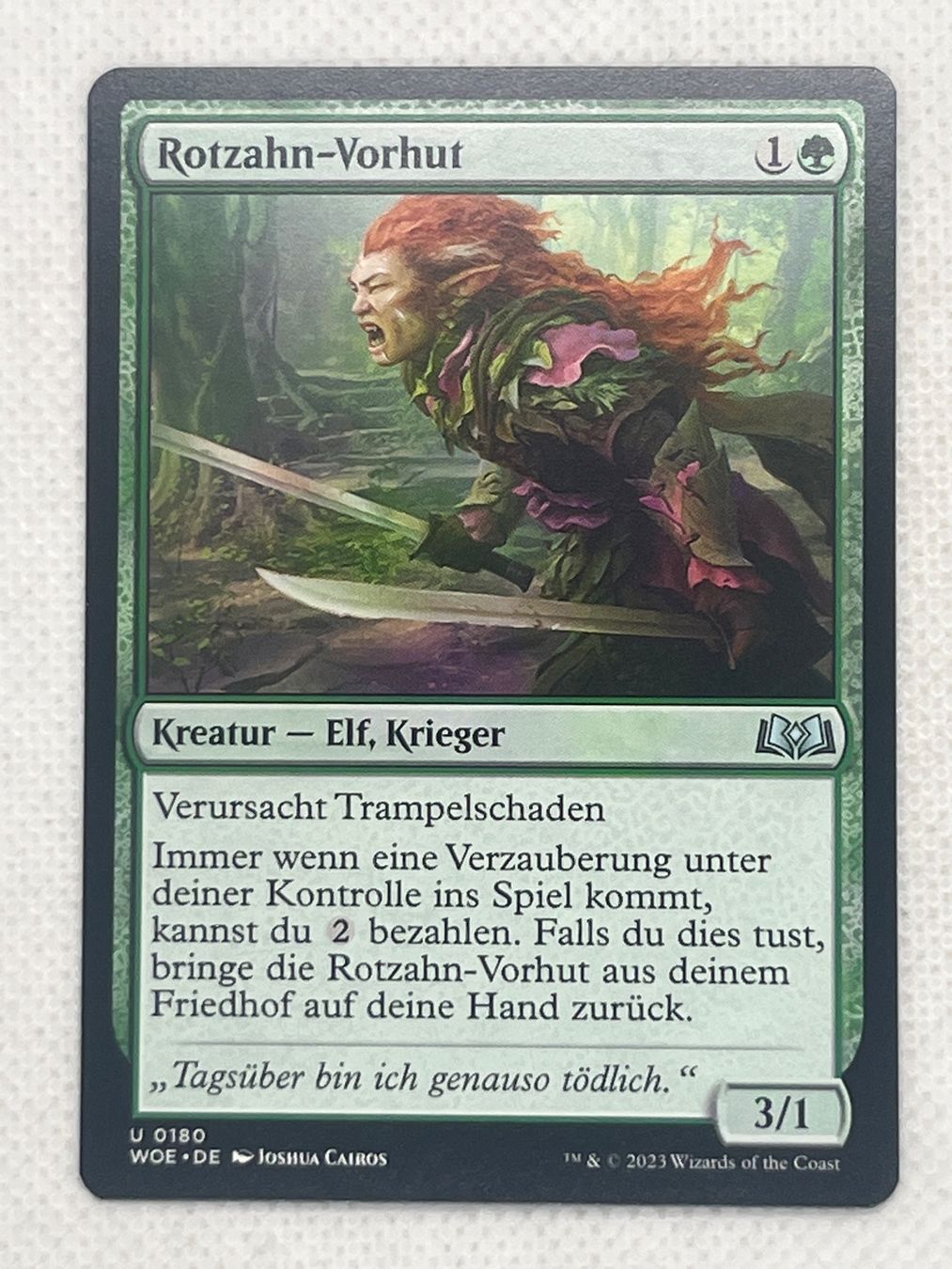 Magic The Gathering Carte collezionabili: Magic The Gathering: Rotzahn-Vorhut – Usato da Hinterkappelen venduto da Kim1992