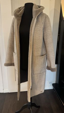 Rino & Pelle Mantel reversibel/ Gr 38