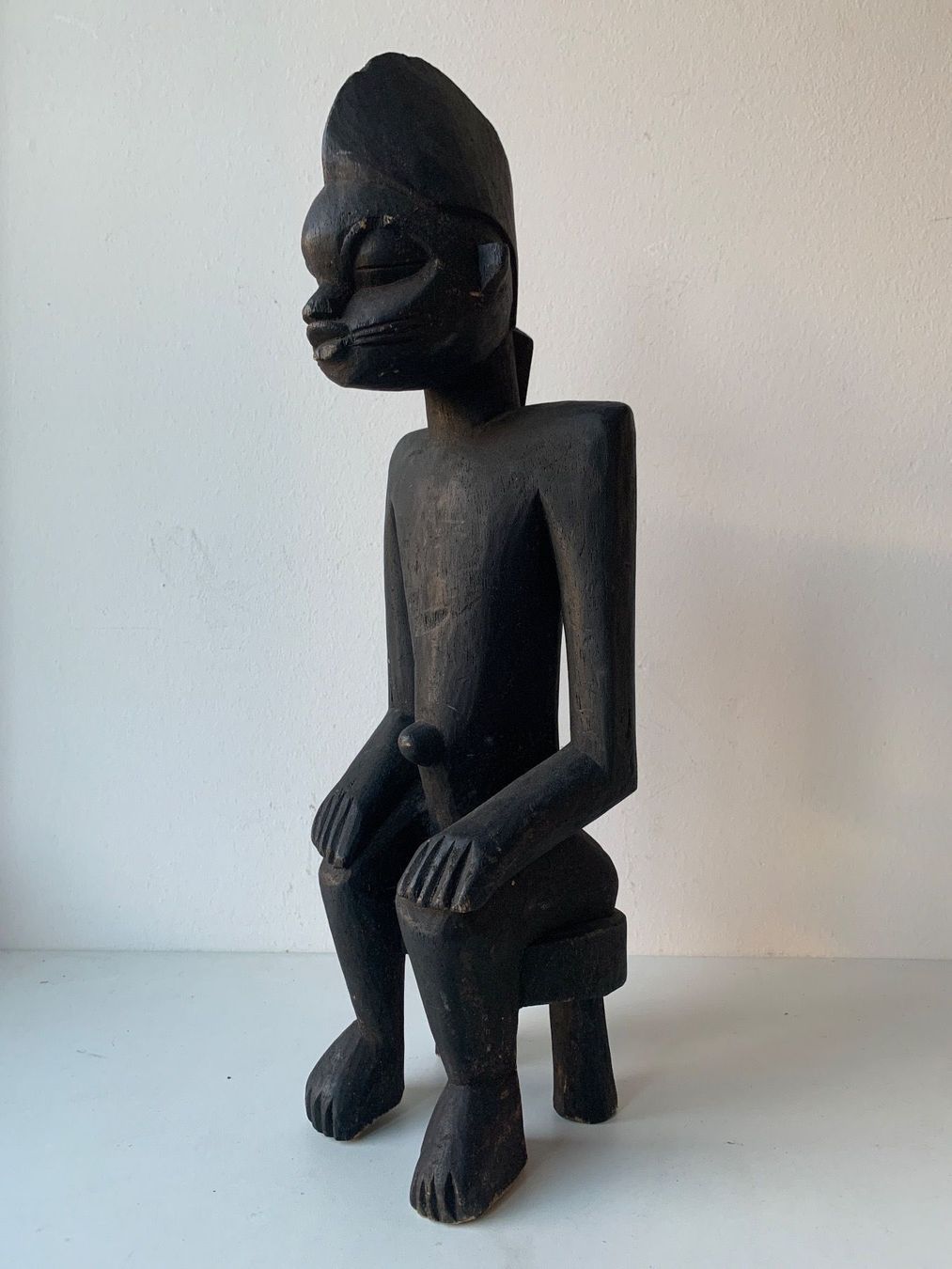 Skulpturen & Statuen: Mann Statue Figur Fetisch - Warten auf den ersten Kuss – Gebraucht aus Belp von you-and-me