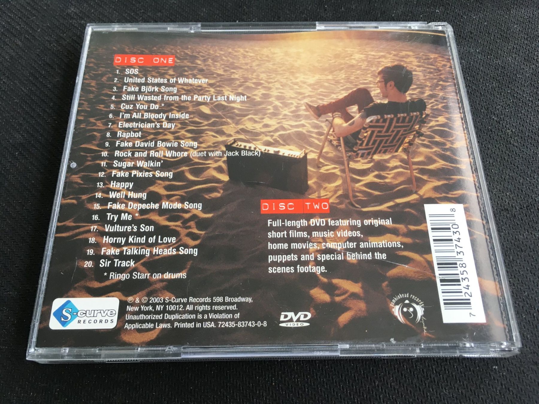 CD: Liam Lynch - Fake Songs -CD- CD+DVD – Usato da St.Gallen venduto da MedienJoe 2