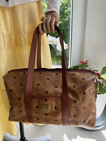 Original MCM Reisetasche Weekender Bag Braun Vintage 💼