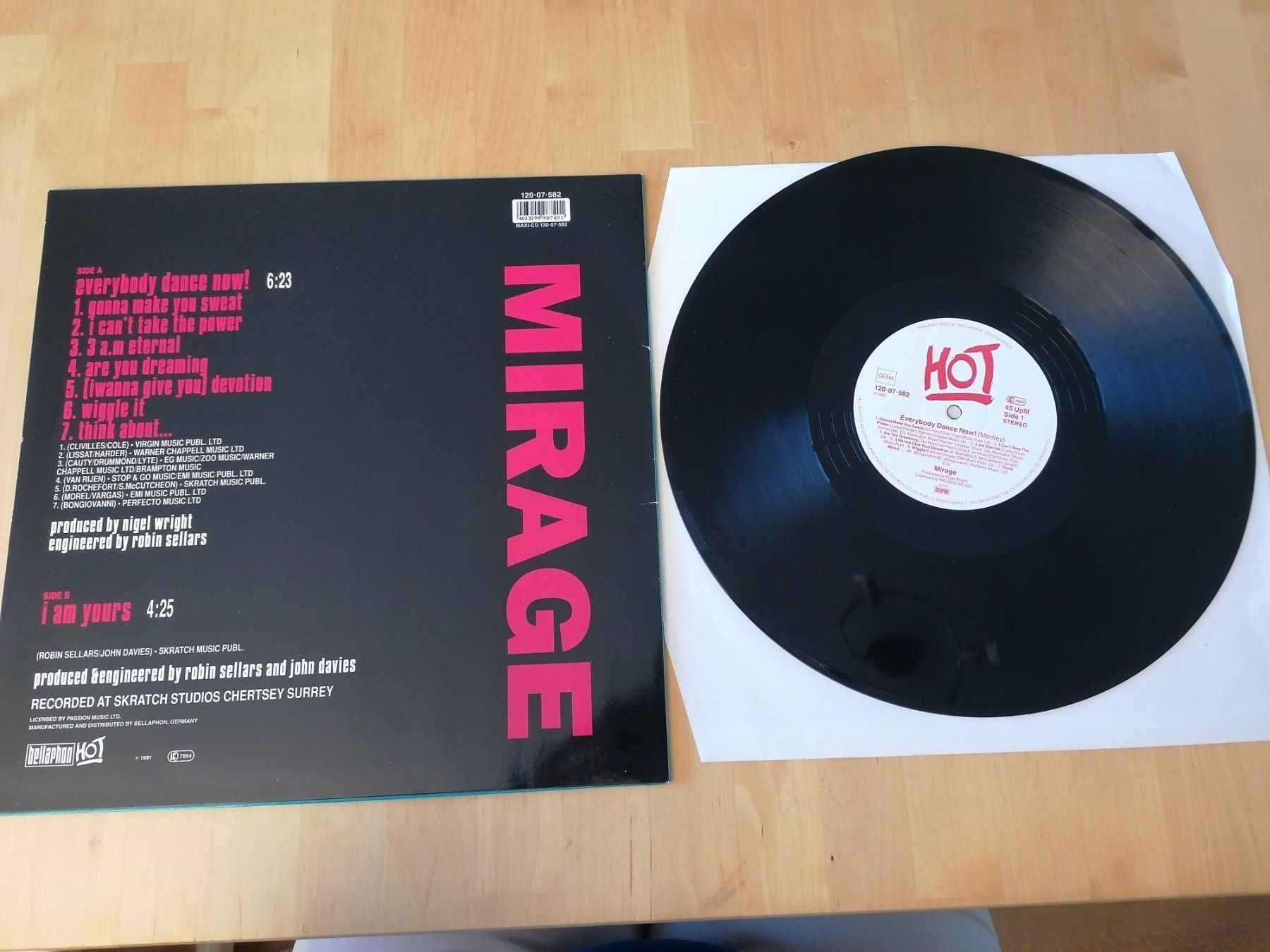 Dischi in vinile: Mirage – Everybody Dance Now! – Usato da Emmenbrücke venduto da WintoWin 1