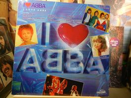ABBA I LOVE ABBA1983 DE* GEWASCHEN* VG ++NM