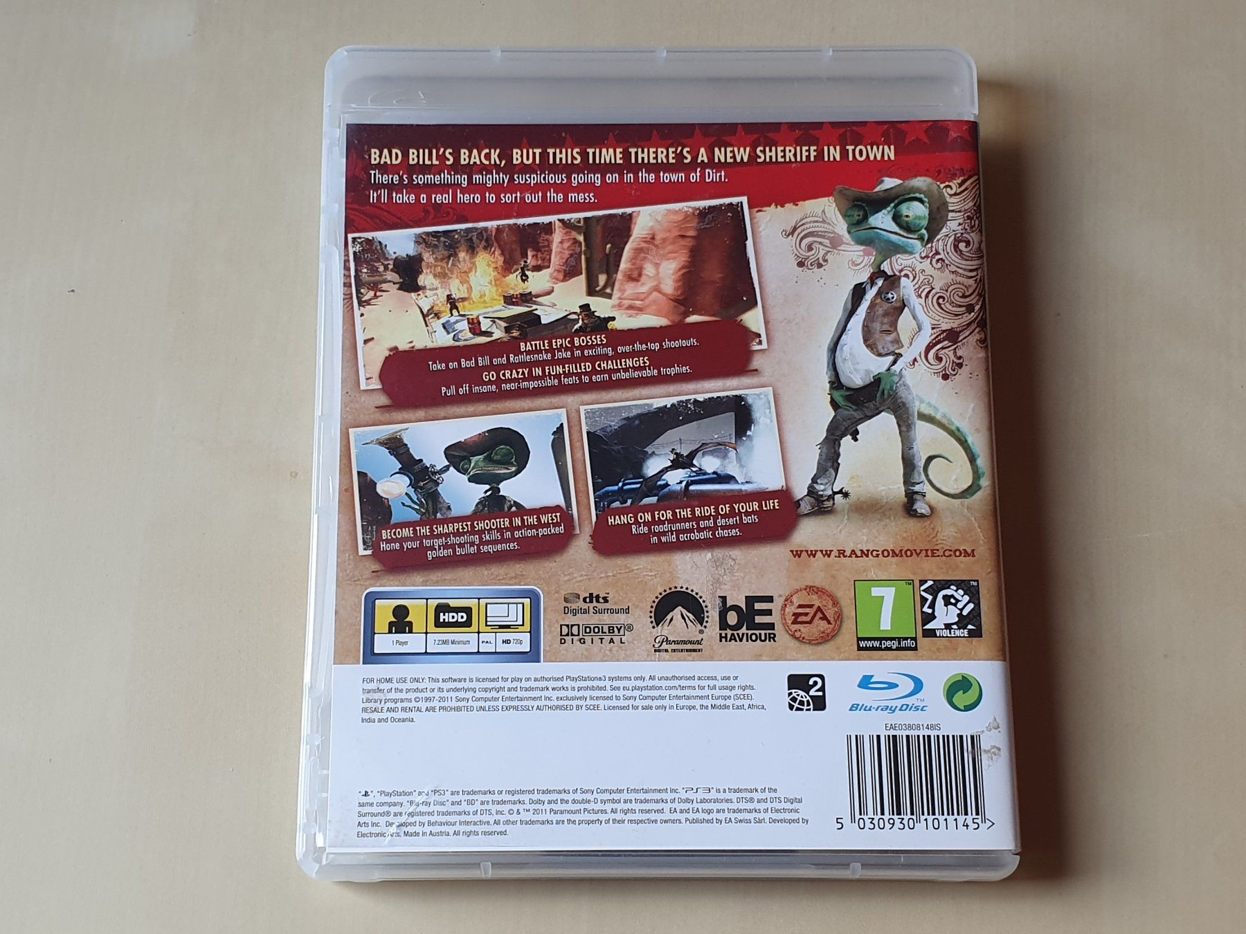 Sony Jeux: Rango – D'occasion à Stansstad par collectorsshop 1