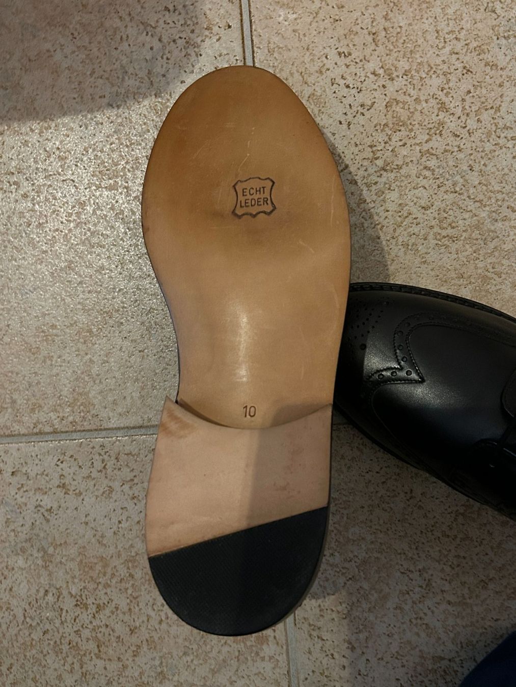 Scarpe da uomo: Denkstein rahmengenähter Herrenschuh – Nuovo (secondo la descrizione) da Veltheim venduto da rog_vm8n 5