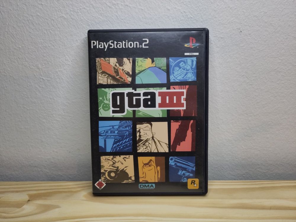 GTA 3 / Grand Theft Auto 3 Sur Sony PlayStation 2 (PS2) - Version PAL, NEUF Sous Cellophane