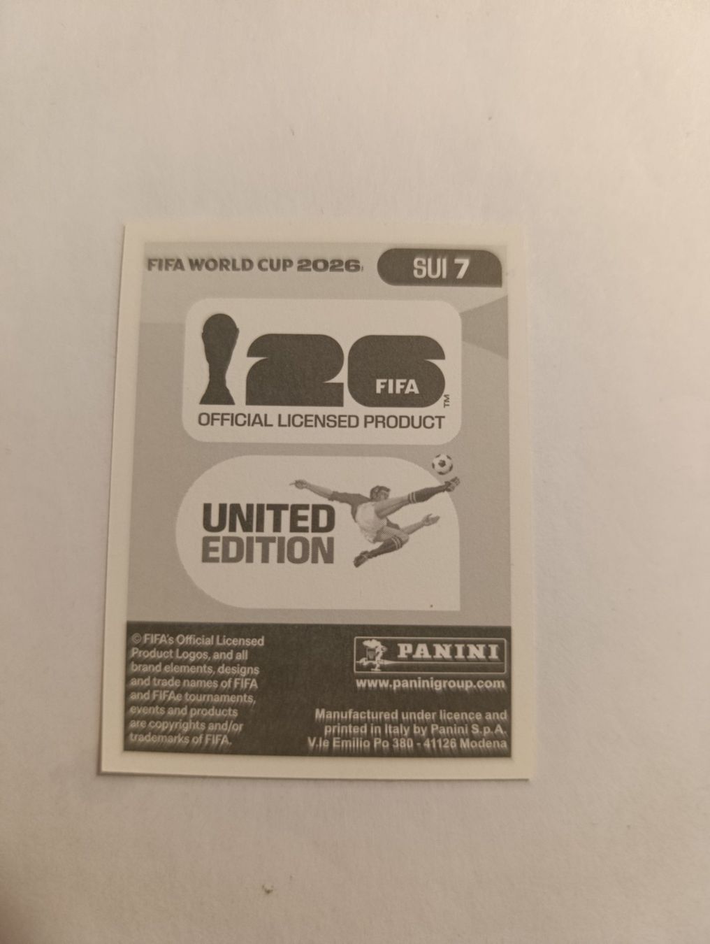 Panini Sammelbilder & Trading cards: SUI 7, WM 2026 Panini Sticker – Neu (gemäss Beschreibung) aus Kriens von Annele97 1
