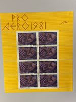 1981, Pro Aero, ZNr. FO48, Ersttagsstempeln