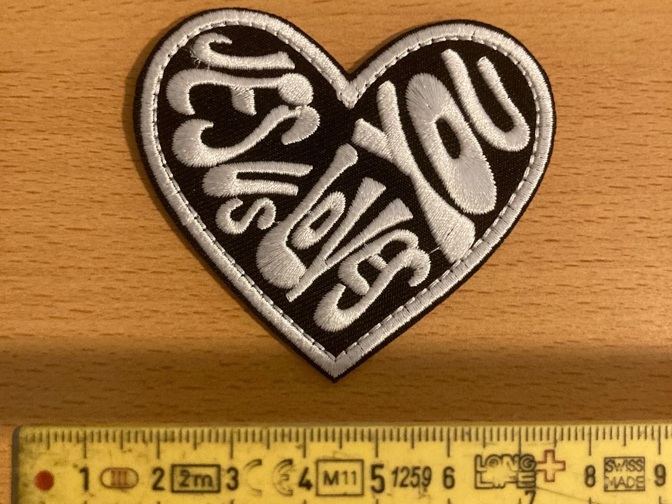 Insignes: Jesus Love You Patch Sticker Aufnäher 7 – Neuf (Voir description) à Horn par abutre72