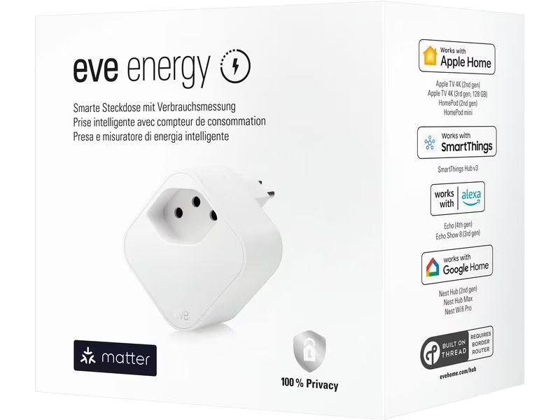Stecker: Eve Systems - 3 Smart Home Steckdosen Eve Energy – Neu (gemäss Beschreibung) aus Schwyz von roth-betschart 2