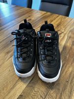 Fila Schuhe, Grösse 38, Schwarz/Weiss
