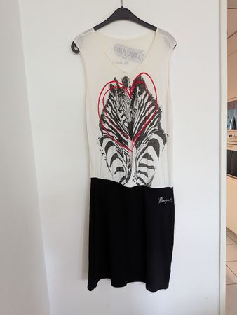Desigual Kleid mit Zebra-Print