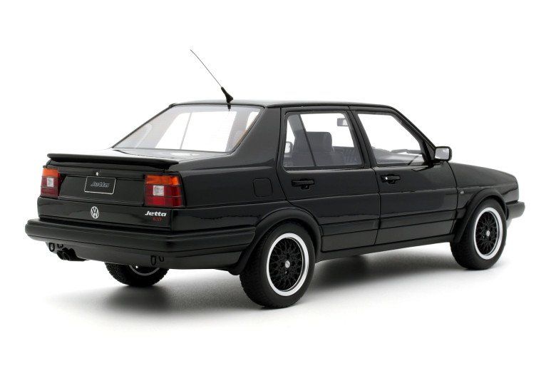 Volkswagen Modellini d'auto: VW JETTA MK2 1987 SCHWARZ 1:18 OTTO – Nuovo e nell'imballaggio originale da Suhr venduto da Moebelsiralfred 1