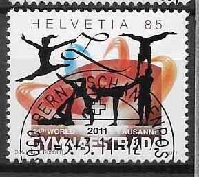 Tutti i francobolli: M1387 - Gymneastrada 1er j. – Usato da Trélex venduto da Phil_Albert