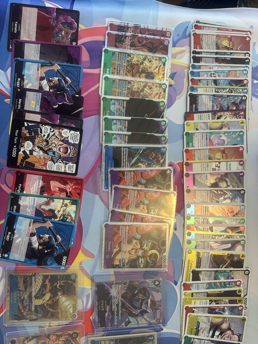 Bandai Carte collezionabili: Onepiece TCG Karten Set Selten! ab1.- – Usato da Muttenz venduto da keve999 1