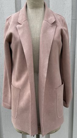 Zara Wildleder Optik Blazer Grösse S