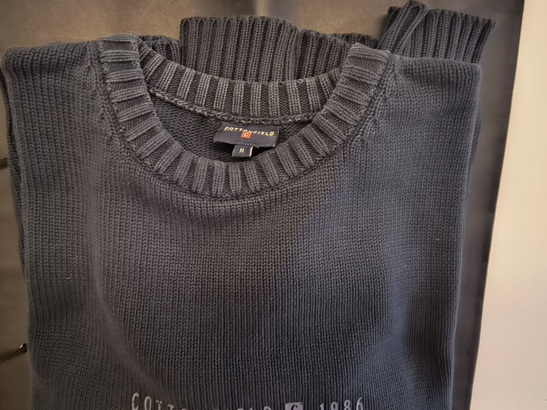 Maglioni & Felpe: Cottonfield Herren Pullover, Gr. M, Dunkelblau, Neuwertig – Nuovo (secondo la descrizione) da Stäfa venduto da krp54 1