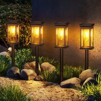 Solarlampen für Außen Garten, 6 Stück