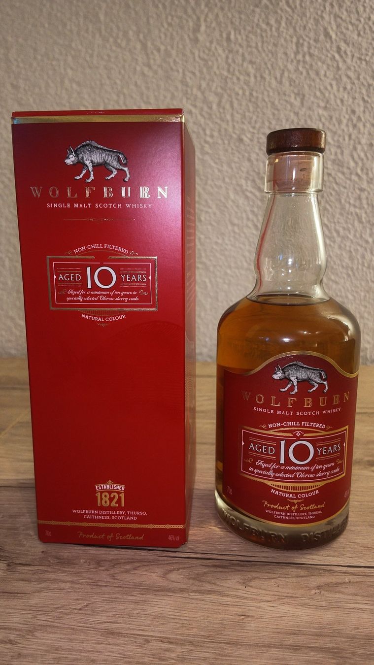 Wolfburn Bevande alcoliche: Wolfburn 10 (geöffnet) – Usato da Wettingen venduto da manuelrogg