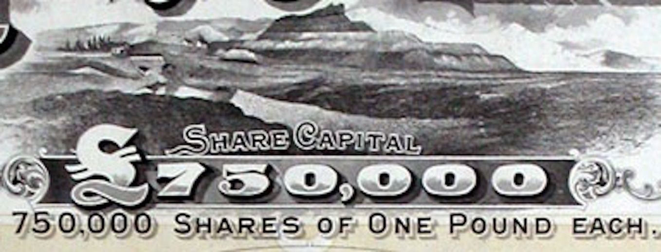 Documenti: Pena Copper Mines Ltd - 1912 – Usato da Solothurn venduto da Sgasche 1