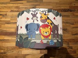 Deckenlampe Stoff Dschungel Kinderzimmer
