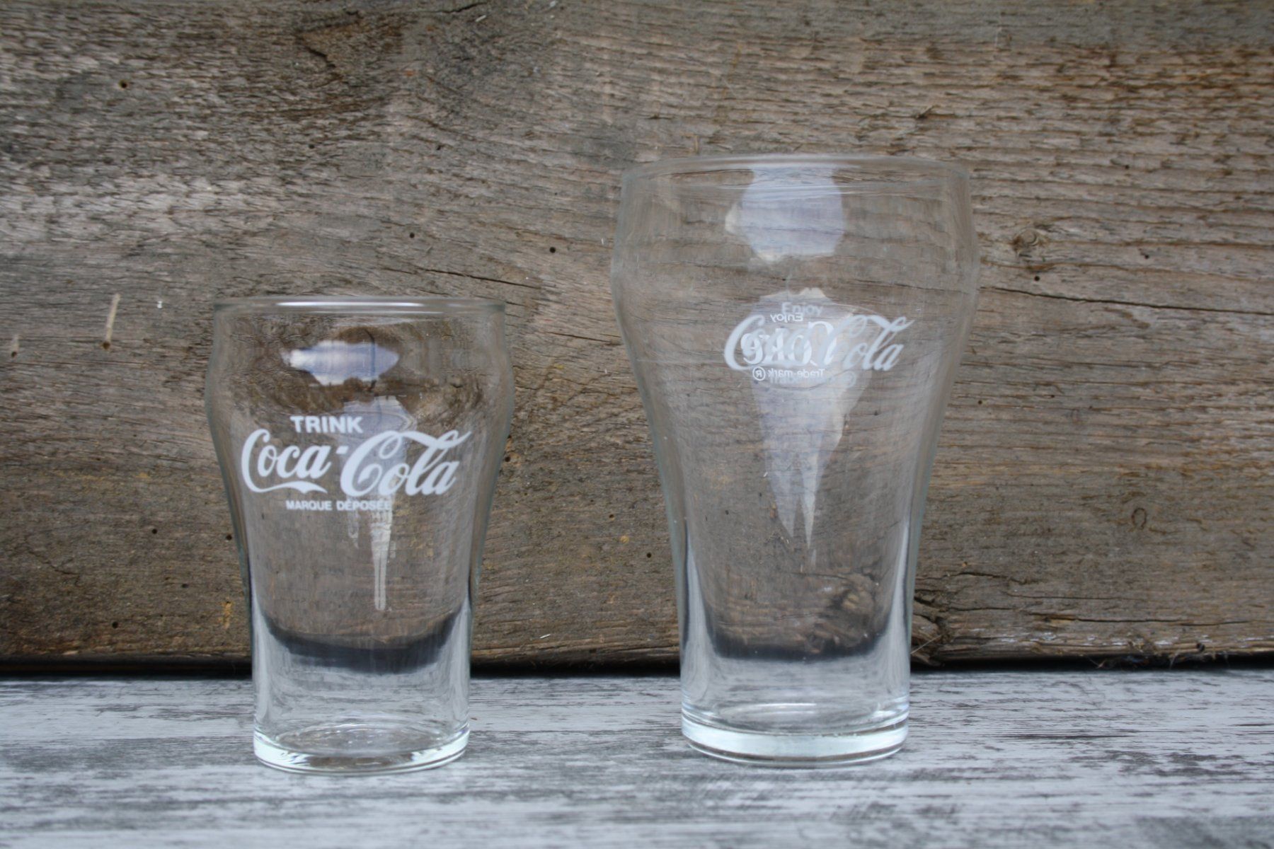Coca-Cola Bicchieri: COCA COLA GLÄSER VINTAGE – Usato da Wauwil venduto da Pneuedy 3