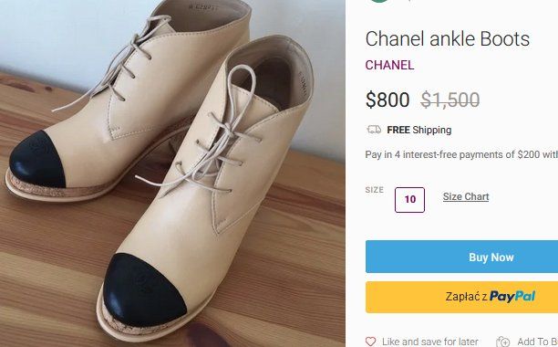 Chanel Scarpe da donna: Boots Chanel  bottines  .36.5 – Usato da Collonges venduto da Auganien 4