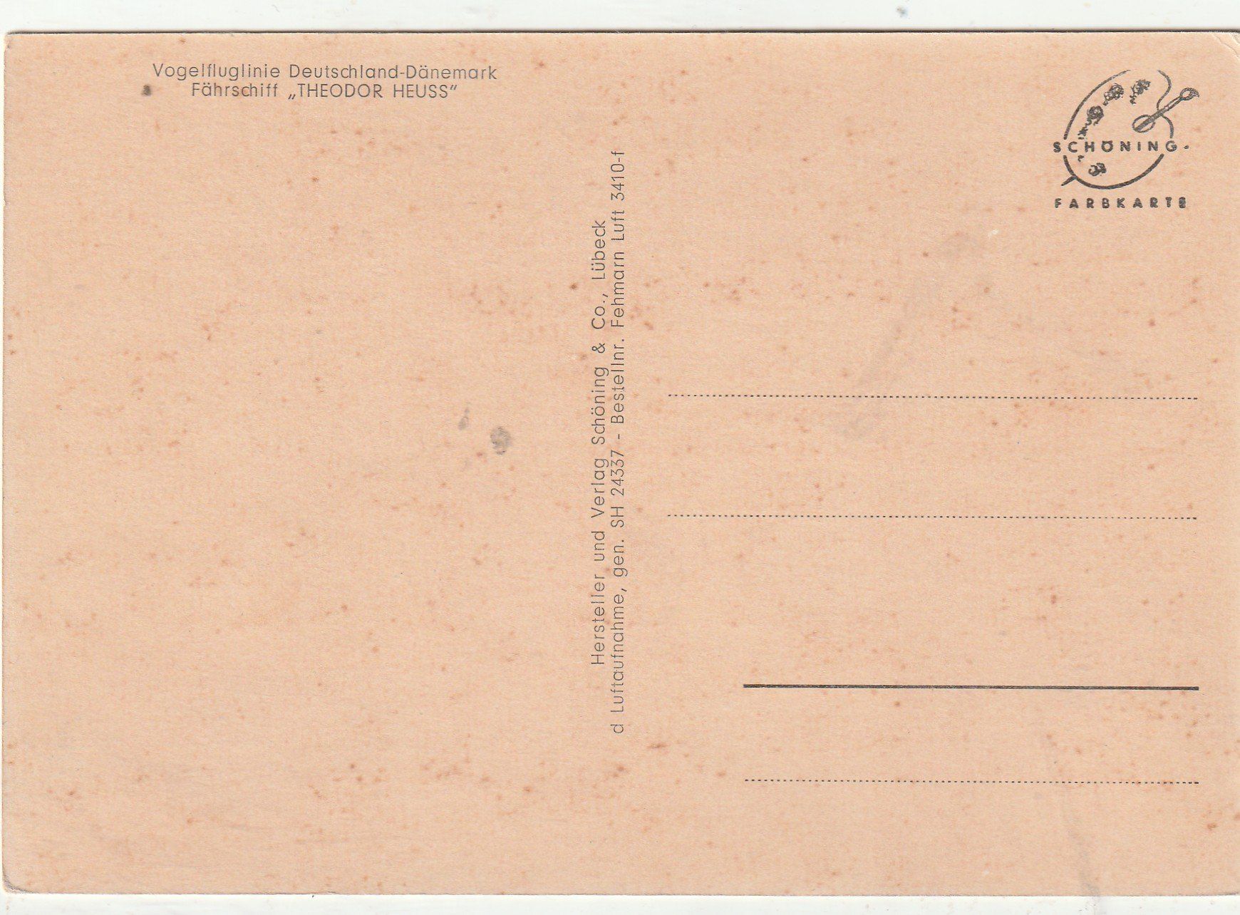 Cartoline postali: Schiff Theodor – Usato da Lumbrein venduto da made02 1