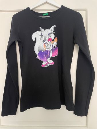 Langarmshirt von Benetton mit Print