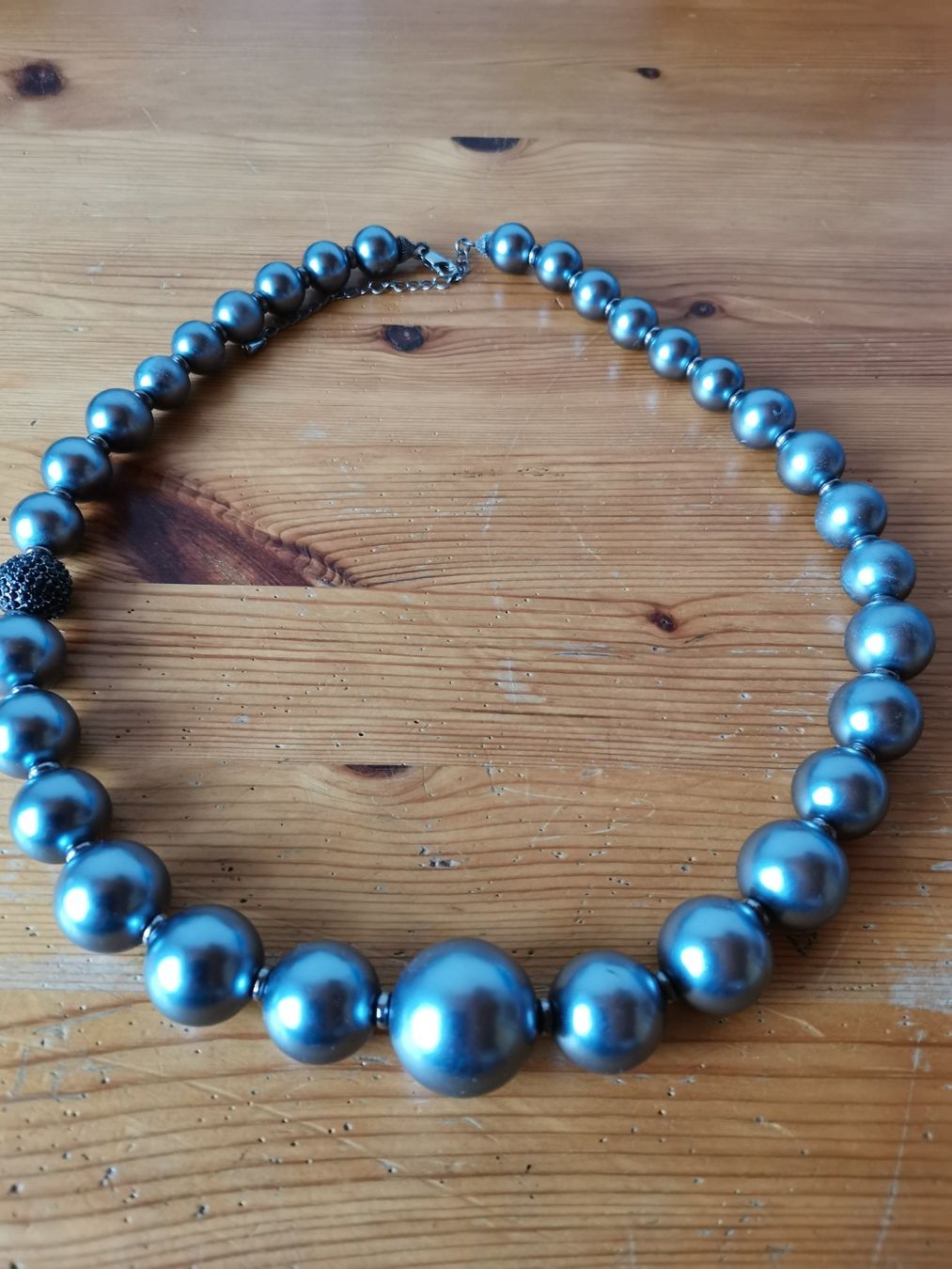 Perlen (unechte): Collier – Gebraucht aus Cournillens von masoeur