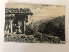 Ansichtskarte Braunwald - Scenerie am Sackberg