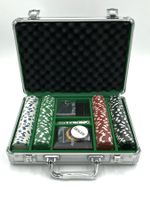 ENNE | Pro Poker | Pokerkoffer | 200 Chips | Alu